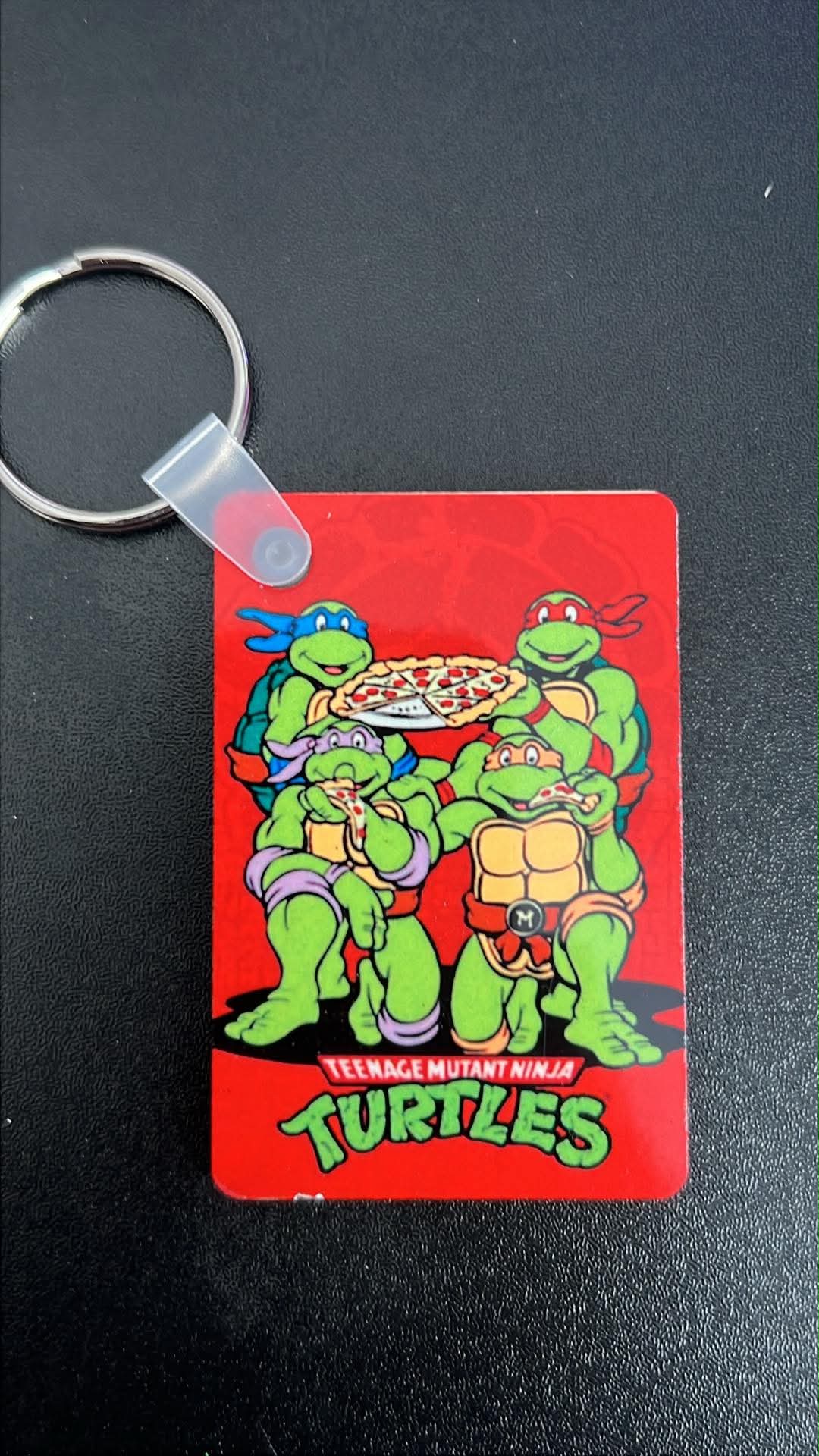 Ninja Turtle Keychain