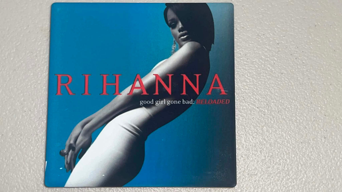 Rihanna Good Girl Gone Bad Vinyl Cover Coaster