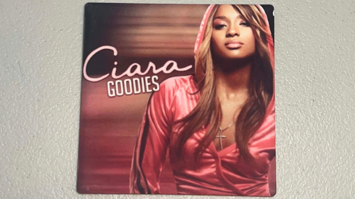 Ciara Goodies Vinyl Cover Coaster