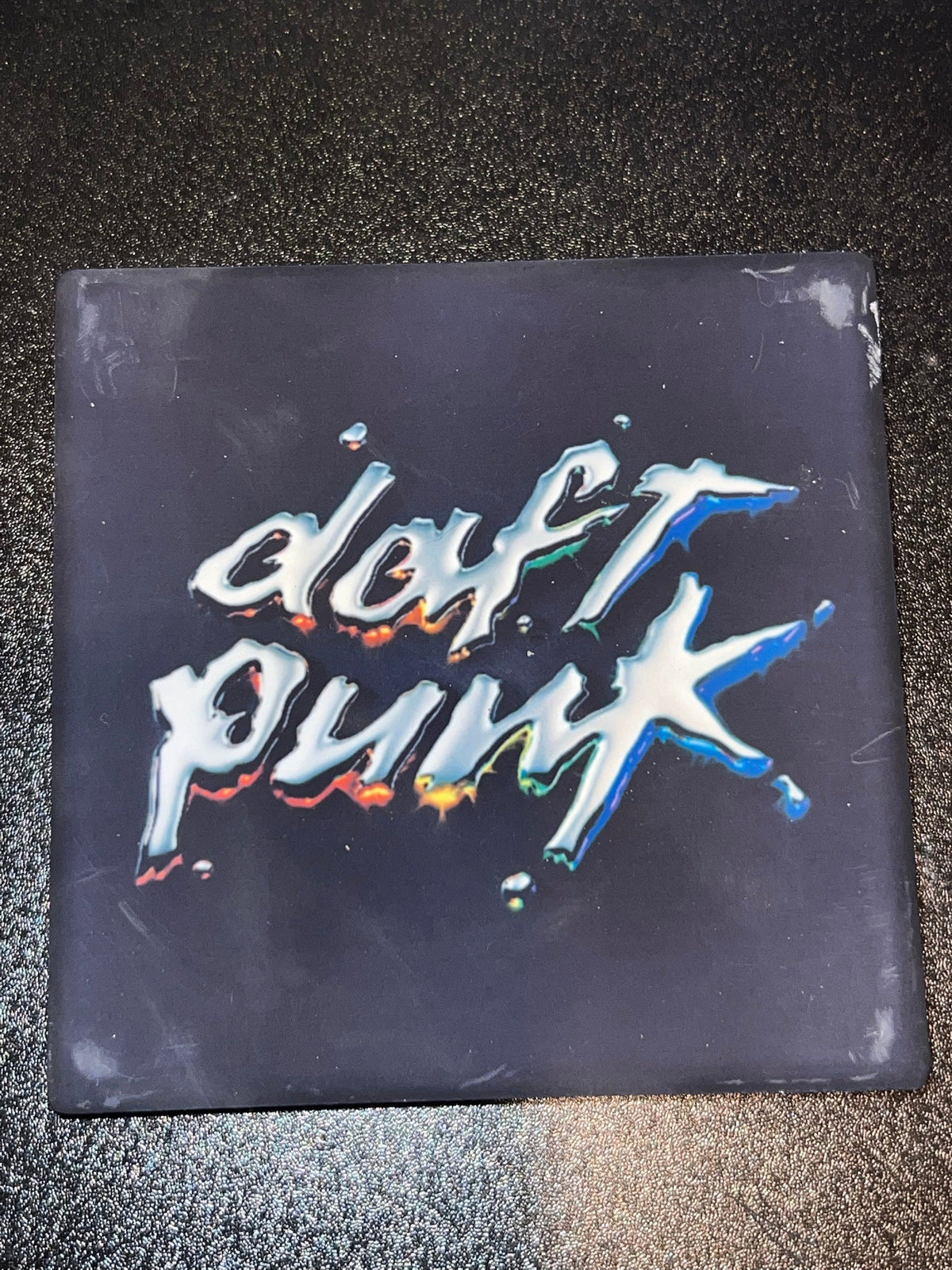 Daft Punk Discovery Vinyl Cover Coaster