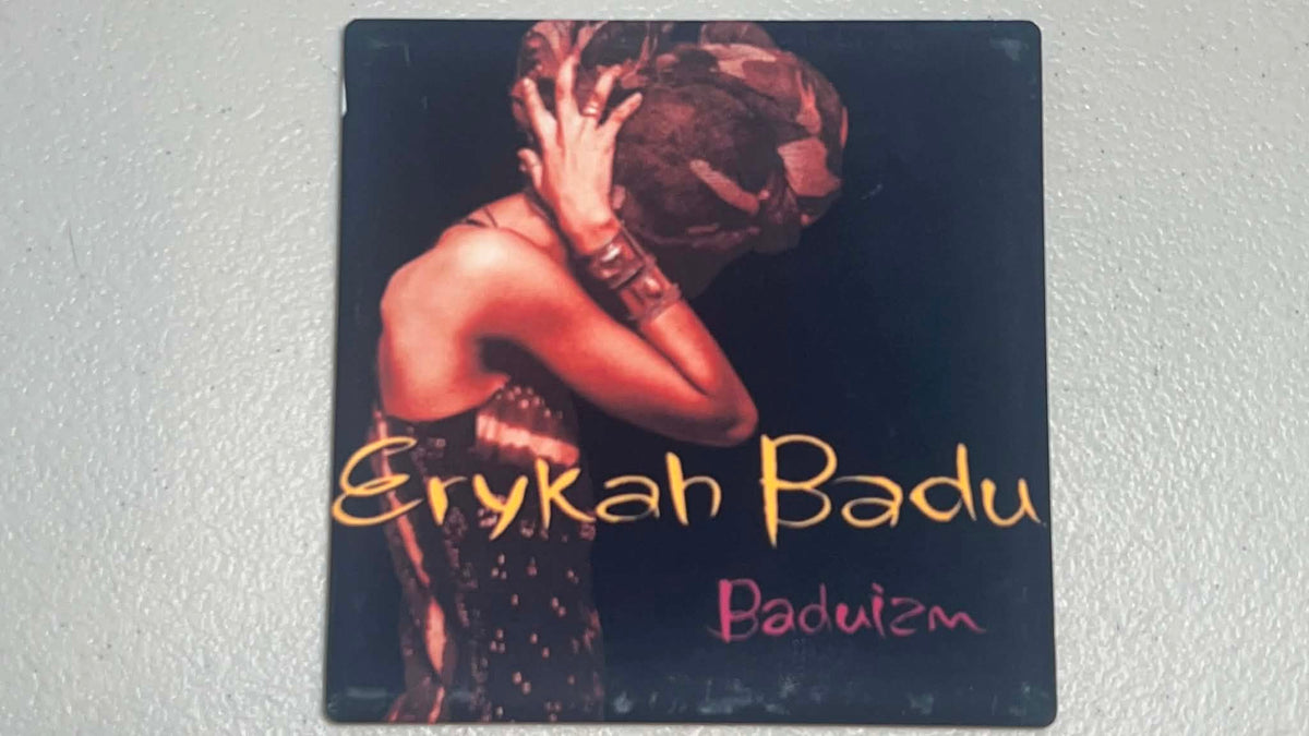 Erykah Badu Baduizm Vinyl Cover Coaster