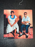 Ella Fitzgerald and Louis Armstrong Ella and Louis Vinyl Cover Coaster