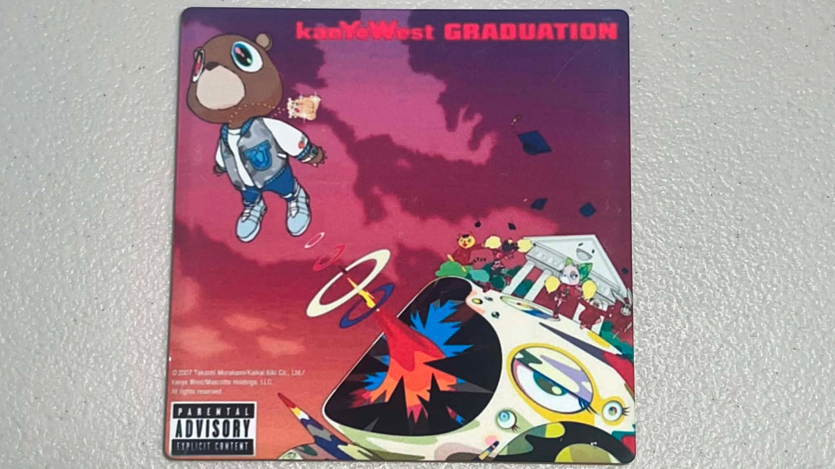 Kanye West Graduation Vinyl Cover Coaster