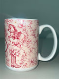 Houston Girl Toile Mug