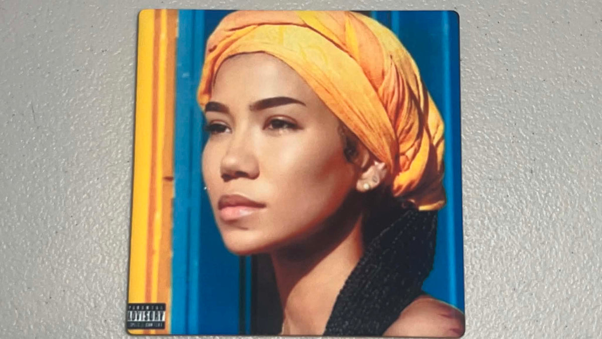Jhene Aiko Chilombo Vinyl Cover Coaster