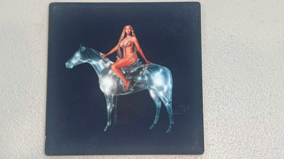 Beyonce Renaissance Vinyl Cover Coaster