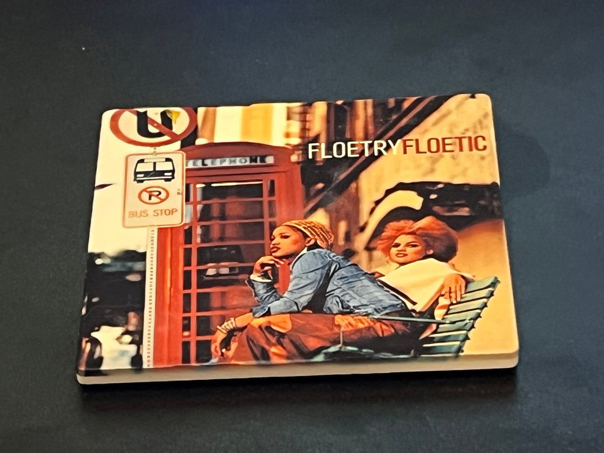 Floetry Floetic Vinyl Cover Coaster