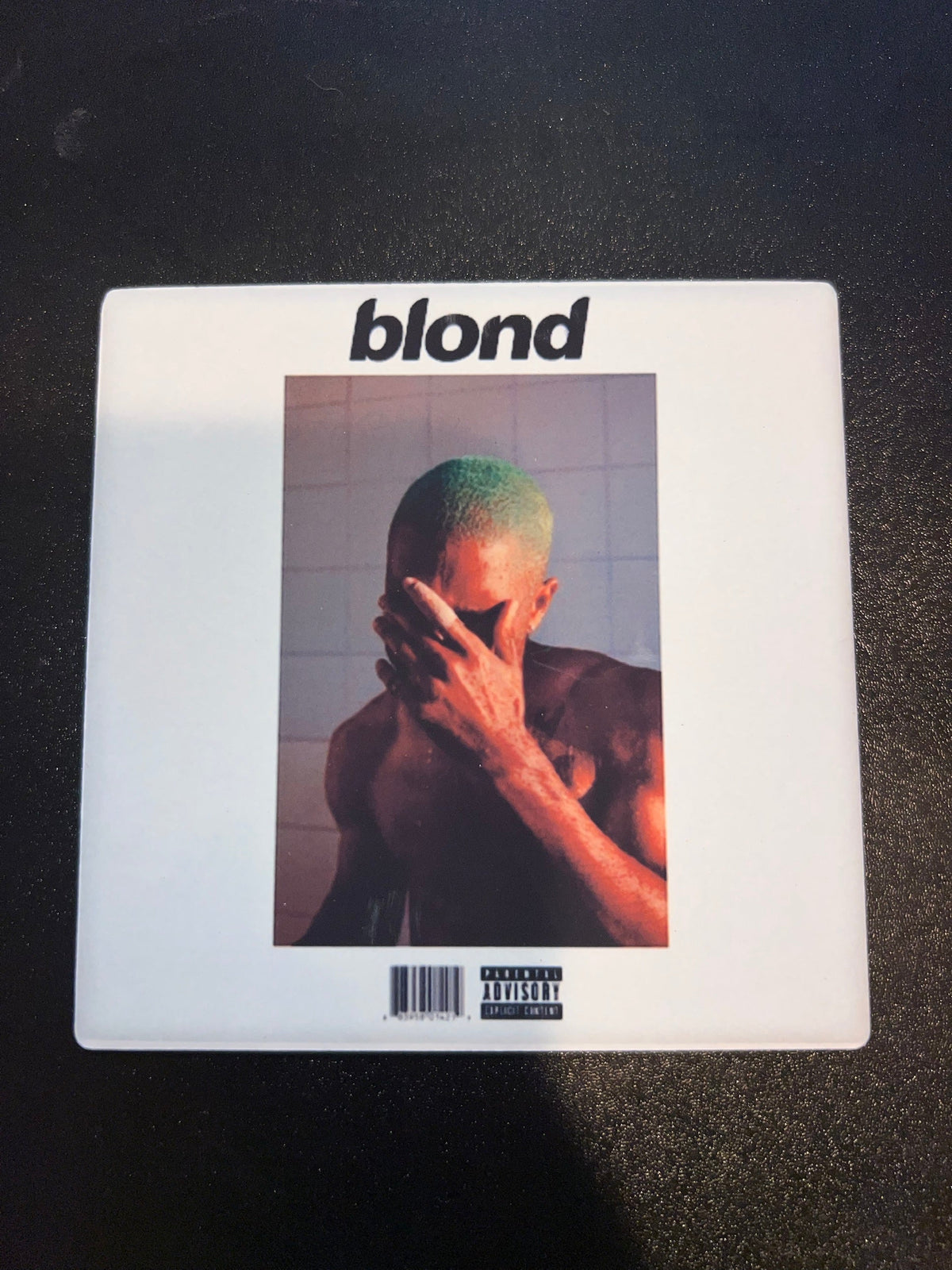 Frank Ocean Blond Vinyl Cover Coaster