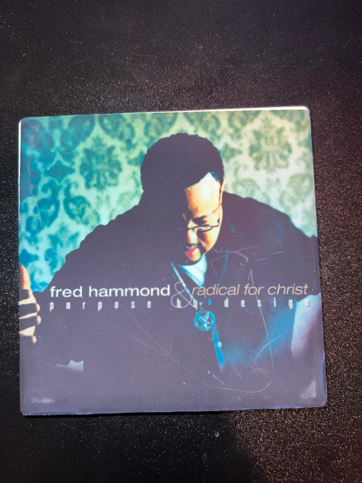Fred Hammond Purpose by Design Vinyl Cover Coaster