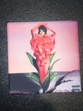 Monaleo Where the Flowers Don't Die vinyl cover ceramic coaster