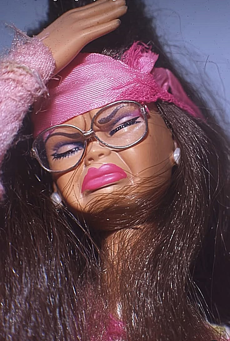 Headache Barbie magnet
