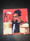 Burna Boy Love Damini Vinyl Cover Coaster