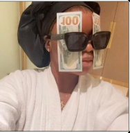Money over my eyes magnet