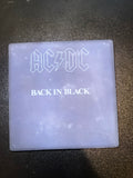 AC/DC Back in Black Vinyl Cover Coaster