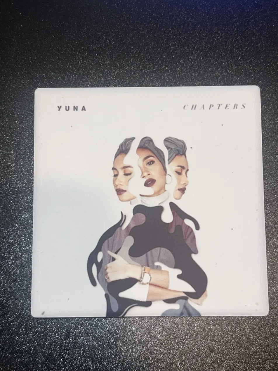 Yuna Chapters album cover ceramic coaster