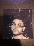 The Weeknd Beauty Behind the Madness album cover ceramic coaster