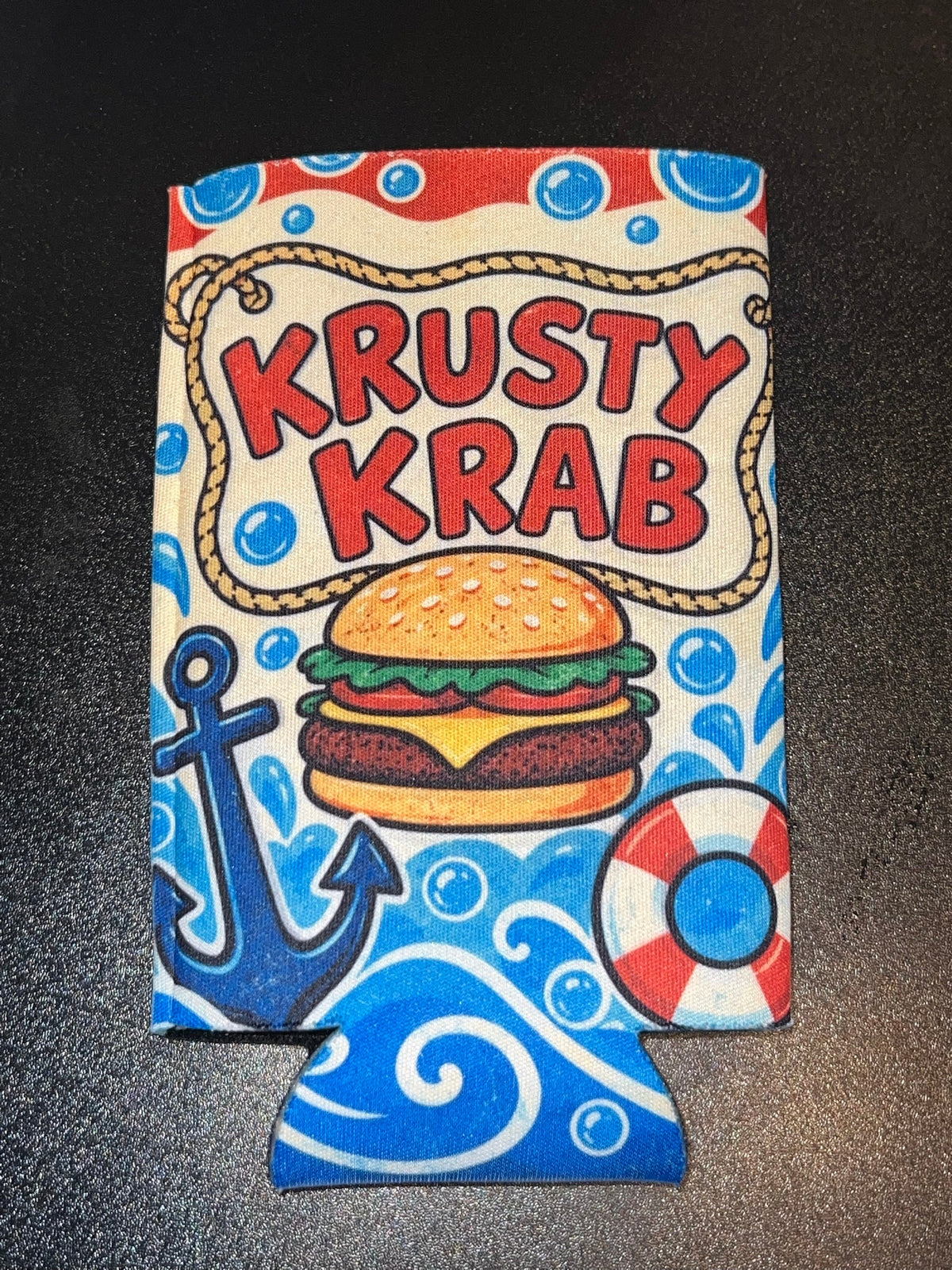 Krusty Krab 12oz Can Cooler