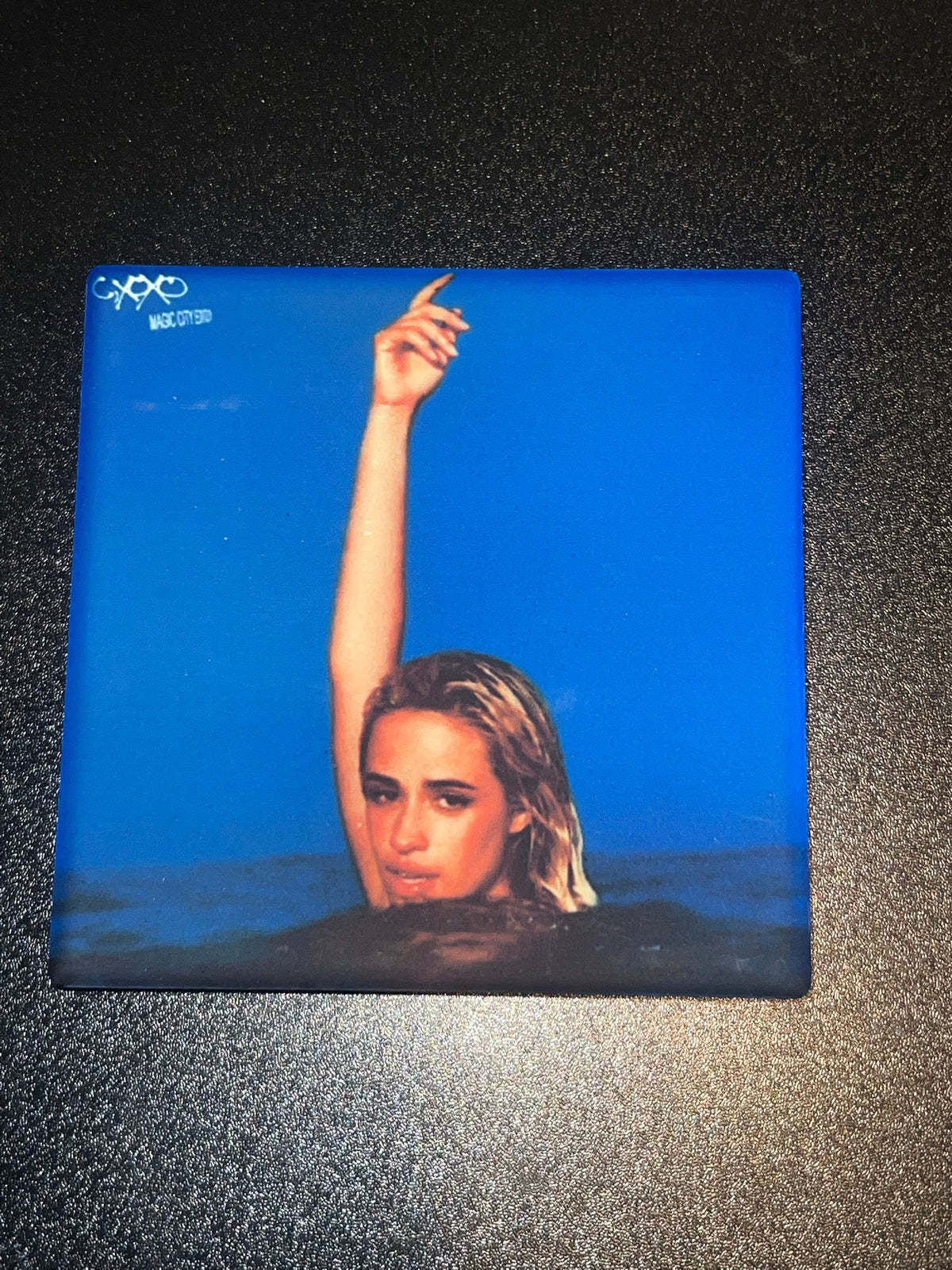 Camila Cabello C XOXO album cover coaster
