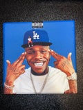 DaBaby Baby on Baby vinyl cover ceramic coaster