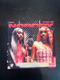 Trim and Monaleo Nobody vinyl cover ceramic coaster