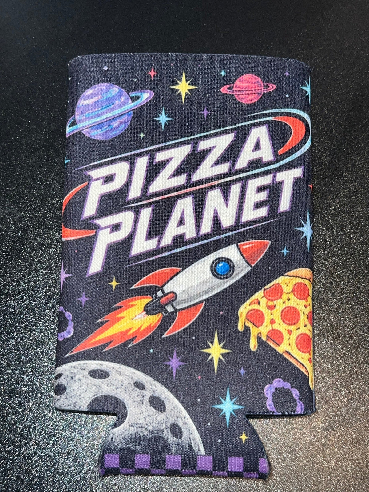 Pizza Planet 12oz Can Cooler
