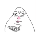 Hamster Glasses Snack Magnet