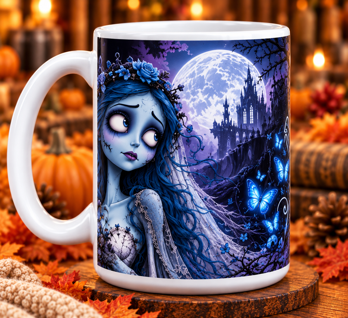 Corpse Bride Emily Moonlight Mug