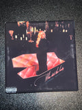 Monaleo Who Did the Body vinyl cover ceramic coaster