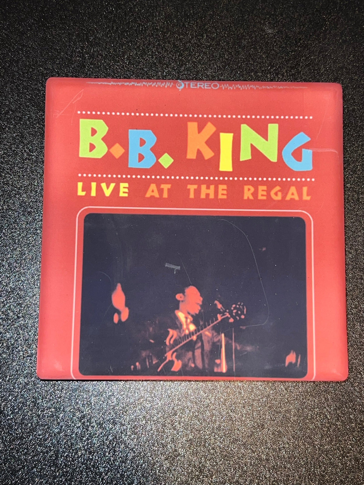B.B. King Live at the Regal Vinyl Cover Coaster