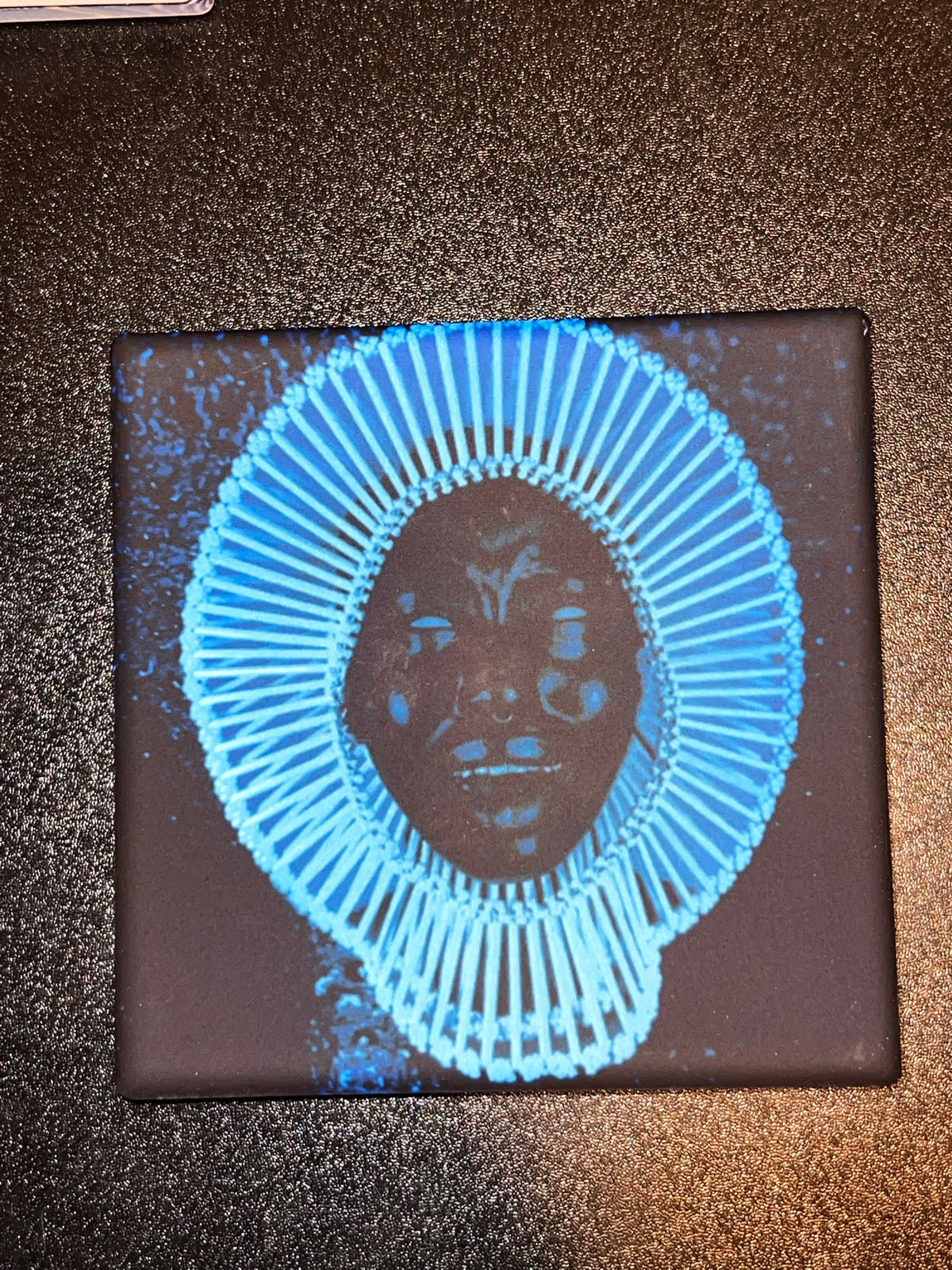 Childish Gambino Awaken My Love vinyl cover ceramic coaster