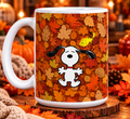 Snoopy Leaf Pile Mug