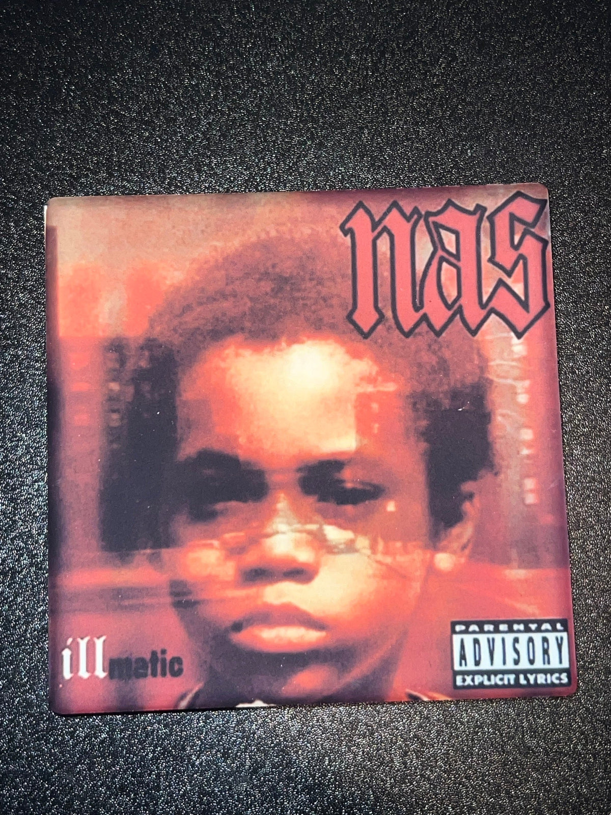 Nas Illmatic vinyl cover ceramic coaster