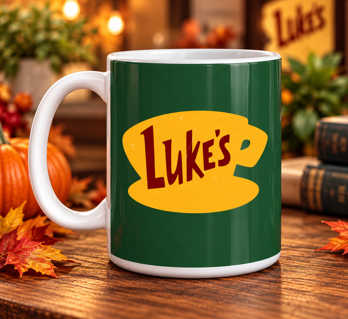 Luke's Cup Green Mug