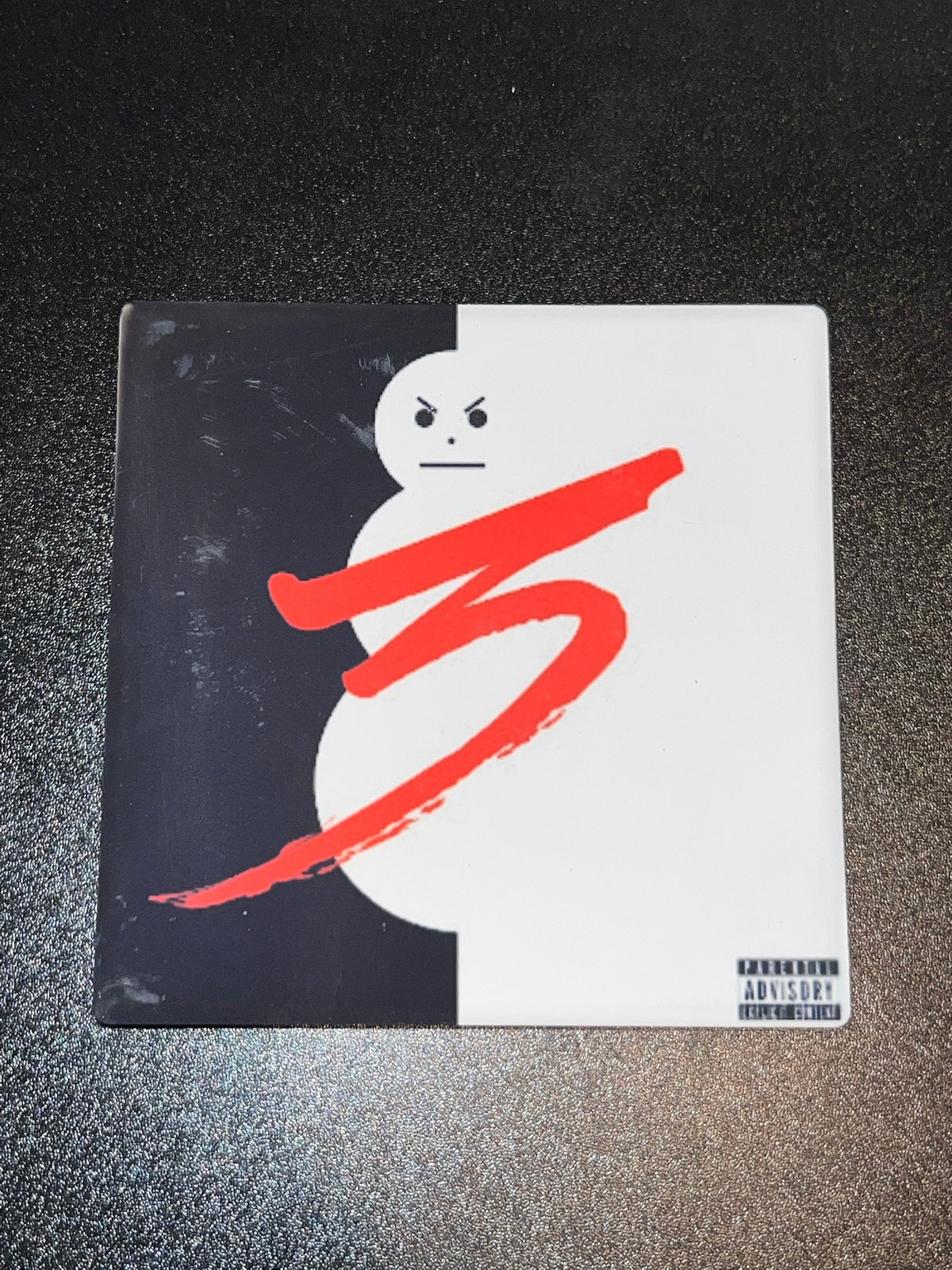 Jeezy Thug Motivation 101 Vinyl Cover Coaster