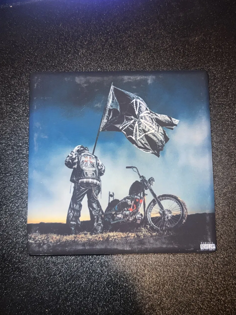 Don Toliver Hardstone Psycho album cover ceramic coaster