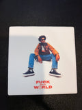 Brent Faiyaz F the World Vinyl Cover Coaster