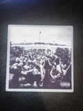 Kendrick Lamar To Pimp a Butterfly album cover ceramic coaster