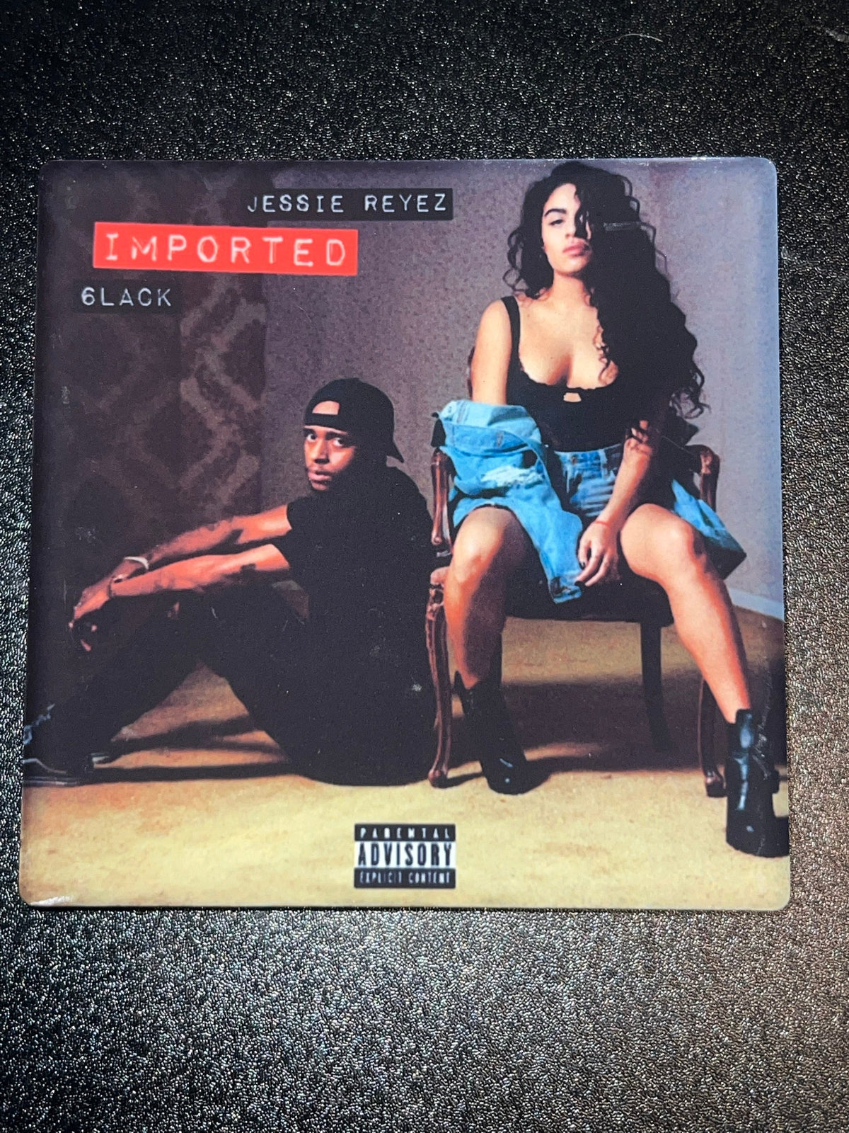 Jessie Reyez and 6LACK Imported cover coaster