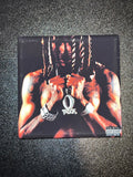 King Von Welcome to O'Block vinyl cover ceramic coaster