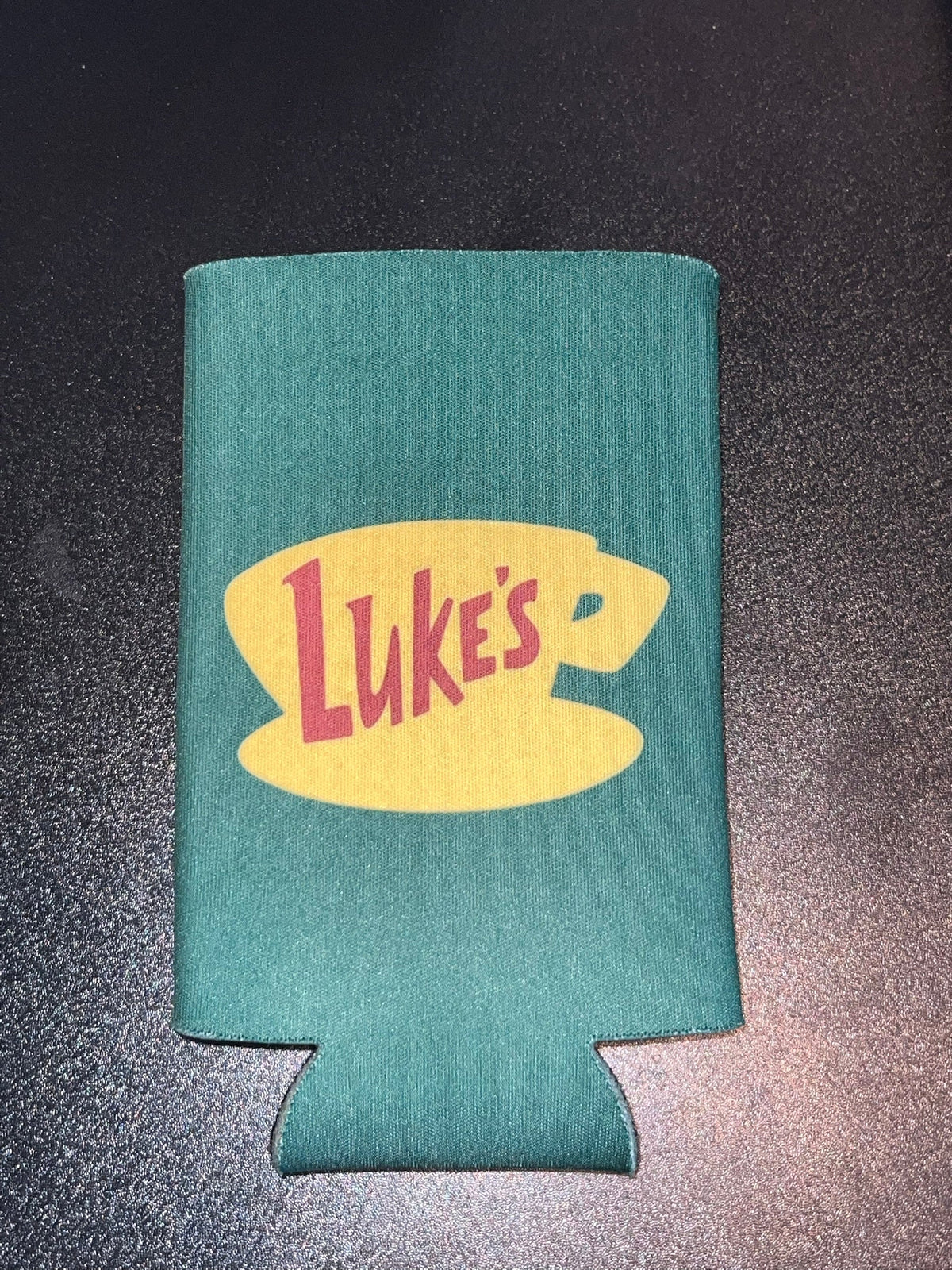 Luke's Diner Coffee Cup Can Cooler, Hunter Green