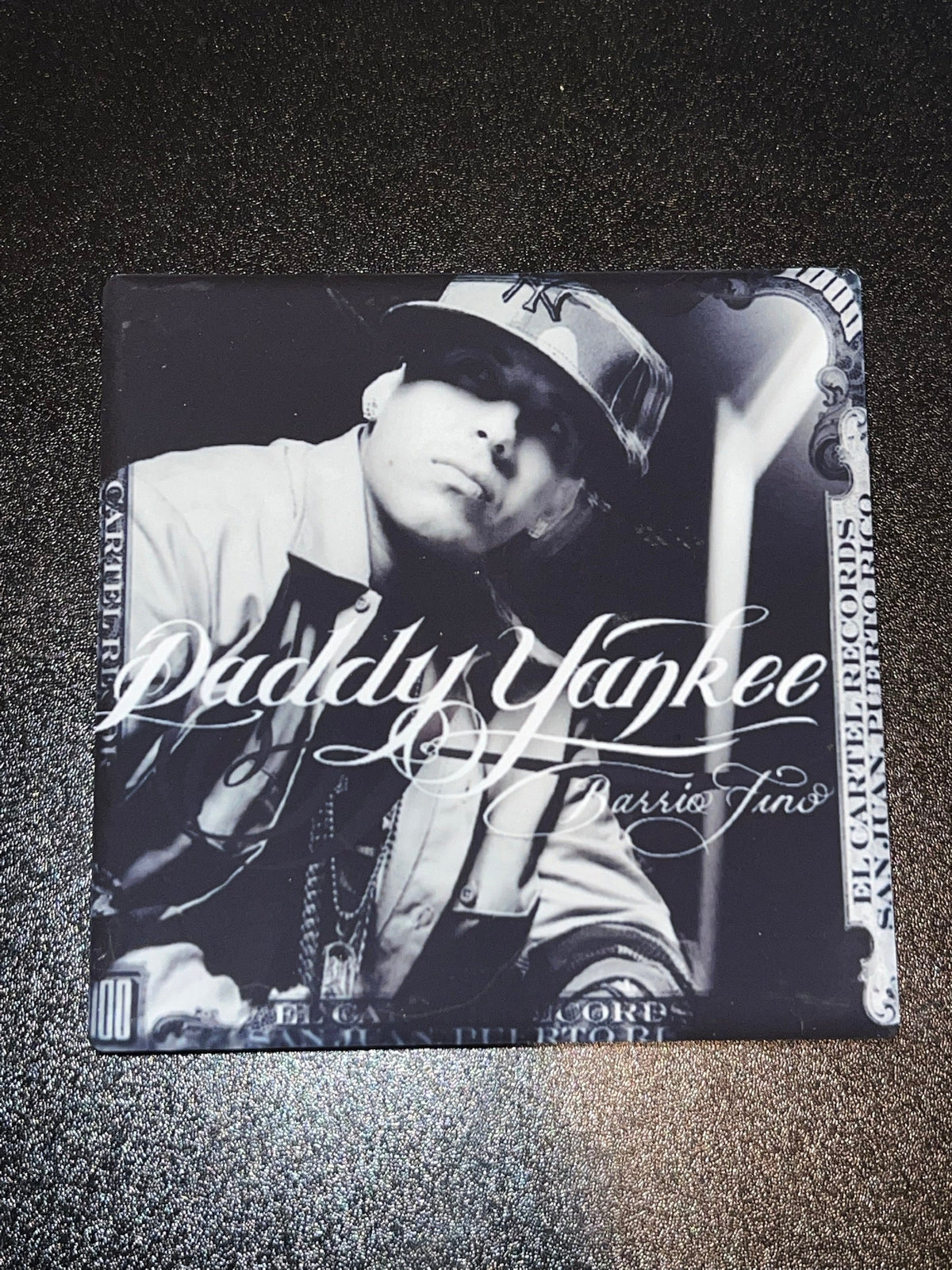 Daddy Yankee Barrio Fino Vinyl Cover Coaster