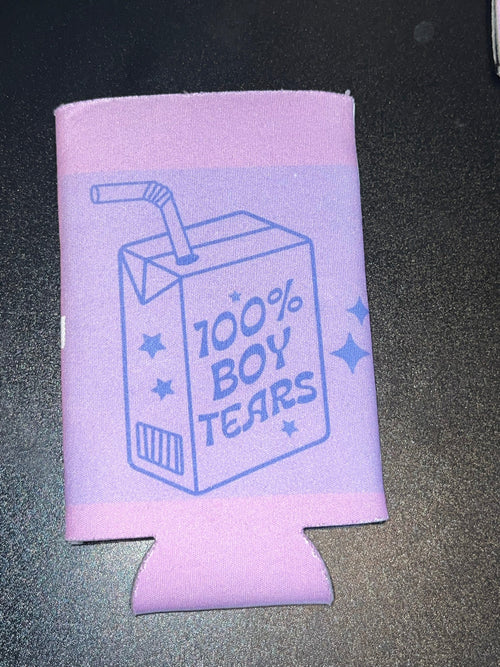 100% Boy Tears 12oz Can Cooler