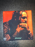 Post Malone Stoney vinyl cover ceramic coaster