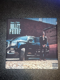 Young Dolph Bullet Proof album cover ceramic coaster