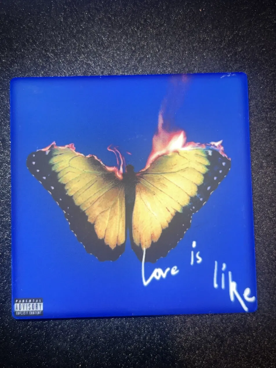 Maroon 5 Love Is Like cover ceramic coaster