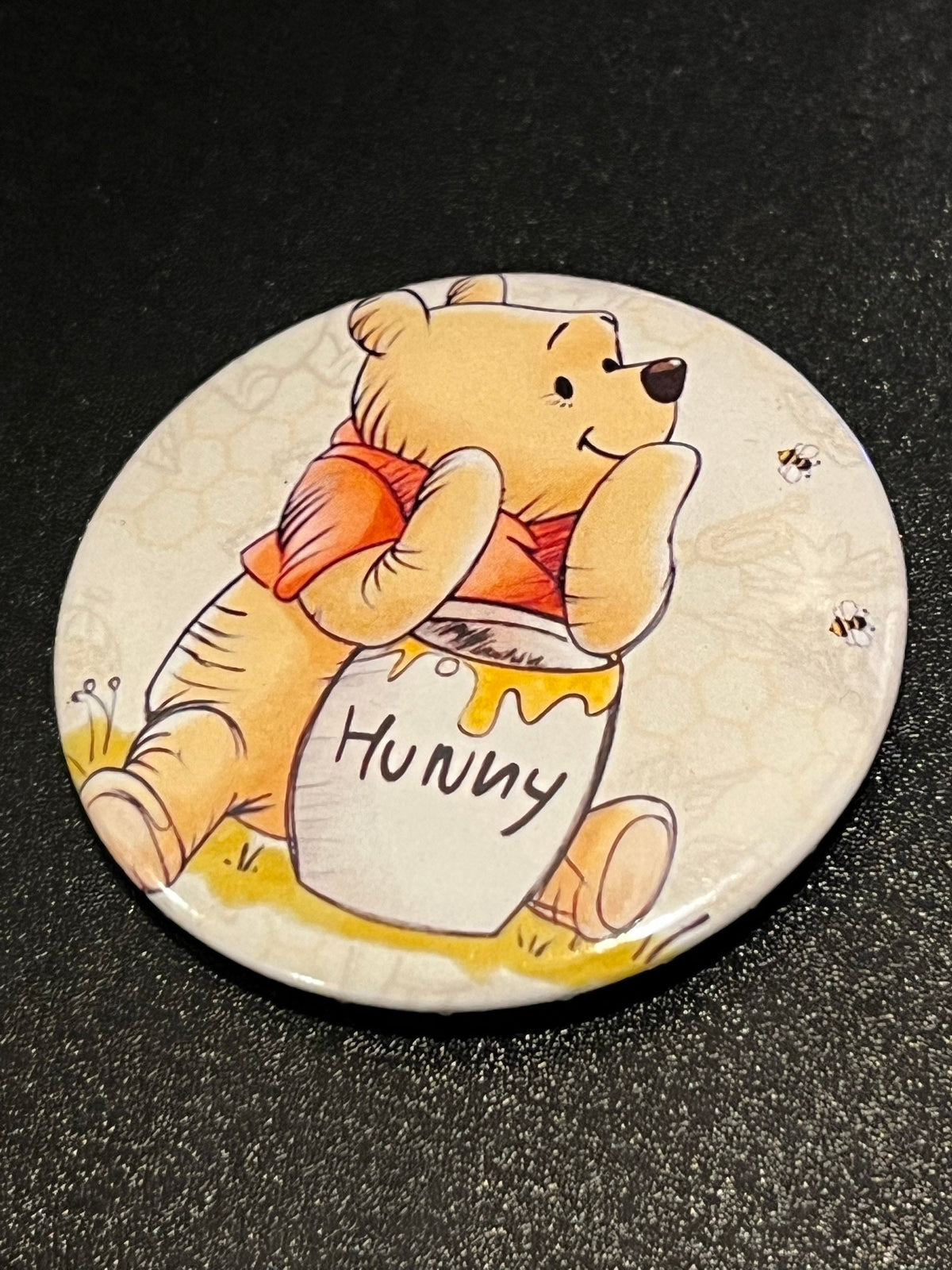Pooh Hunny Pot Button