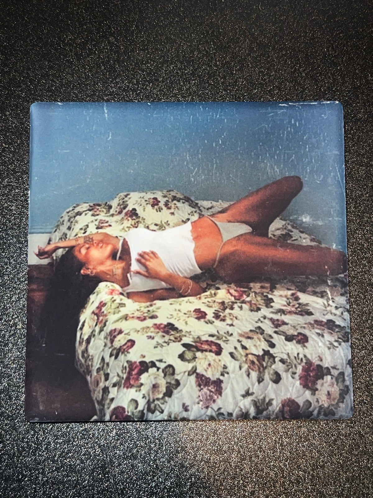 Teyana Taylor Keep That Same Energy album cover coaster