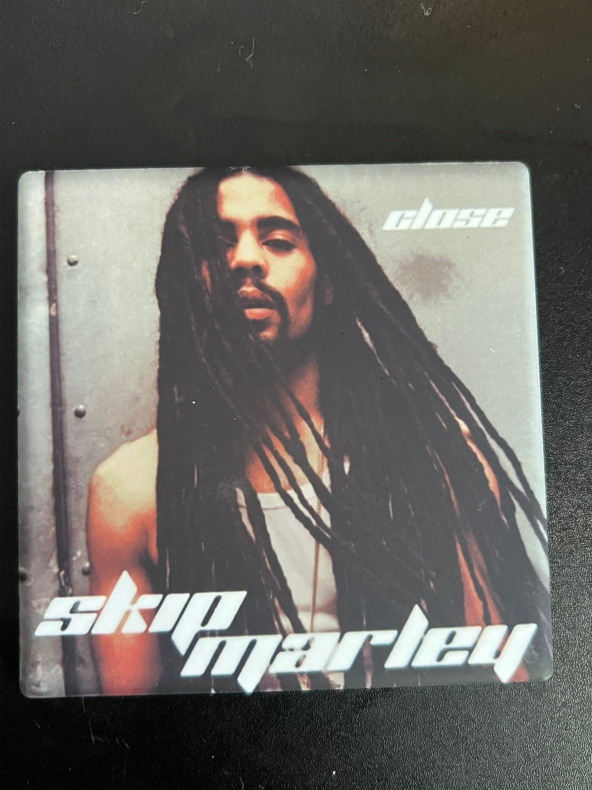 Skip Marley Close cover ceramic coaster