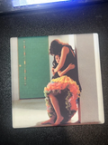 Camila Cabello Familia album cover ceramic coaster