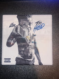 Lil Baby Too Hard album cover ceramic coaster